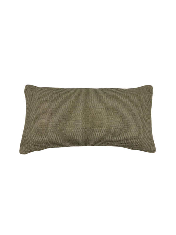 Unicolor Rectangular Kelim Cushion