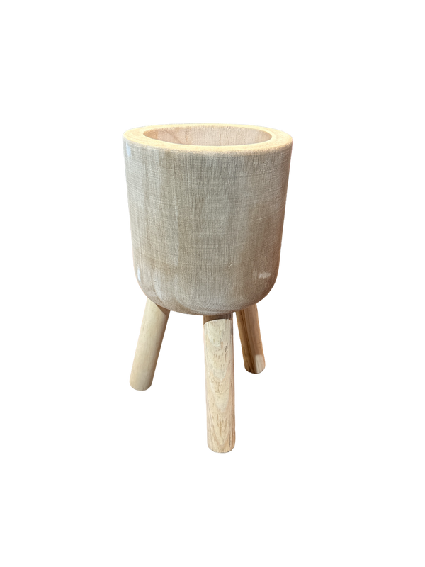Wooden Pot