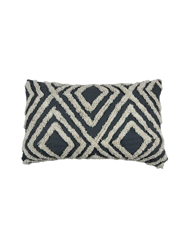 Rectangular tufted cushion