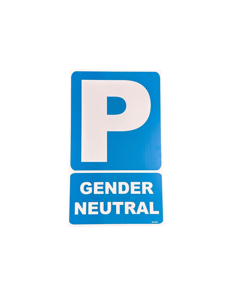 Gender Neutral Parking Sing