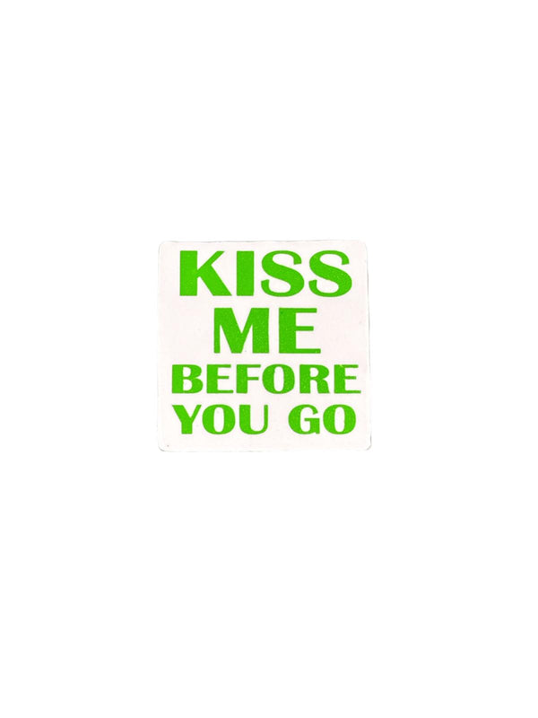 Kiss me ceramic tile